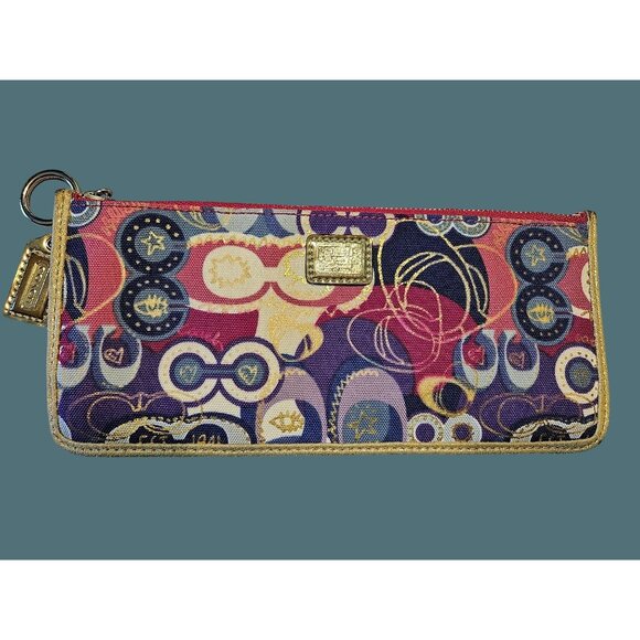 Coach Poppy Zip Pouch - Picture 1 of 12